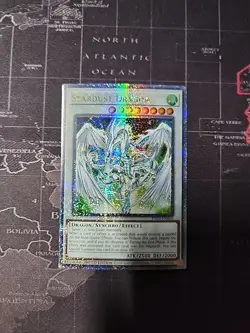 YuGiOh! Stardust Dragon - Quarter Century Secret Rare - TN23-EN016 Limited - NM - Image 1