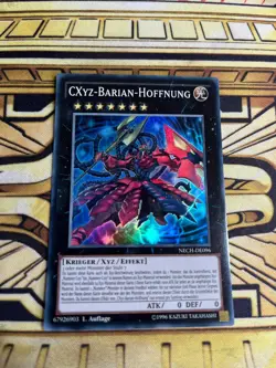 Yugioh CXyz-Barian-Hoffnung Super Rare NECH-DE096 - Image 1