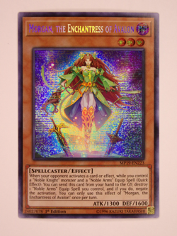 Morgan, the Enchantress of Avalon / MP19-EN223 / Prismatic Secret Rare / LP - Image 1