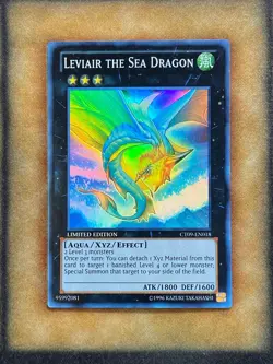 Yugioh Leviair the Sea Dragon CT09-EN018 Super Rare Limited Edition LP - Image 1
