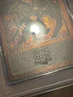 2025 YU-GI-OH! RA04-QUARTER CENTURY STAMPEDE THE WINGED DRAGON OF RA PSA 10 - Image 2