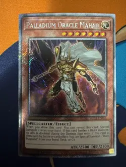 Palladium Oracle Mahad RA03-EN266 Platinum Secret Rare NM-M 1st Edition - Image 1