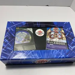 Large Lot of Bakugan Cards 42 Ability & 45 Gate in Card Storage Box w/Rule Books - Image 2