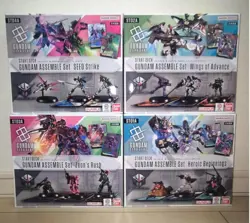 Gundam Card Game Start Deck ST01A ST02A ST03A ST04A Gundam Assemble 4 Set - Image 1