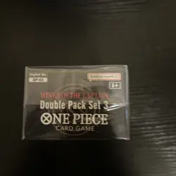 One Piece TCG Double Pack Set 3 Wings of the Captain English SEALED Card Collect - Image 5