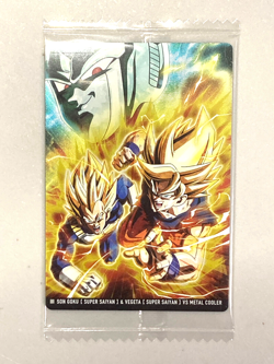 Goku and Vegeta vs Cooler - 5-23 N - Dragon Ball - Wafer / Itajaga Card Sealed - Image 1