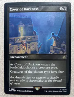 Cover of Darkness (0201) ETCHED FOIL - Assassins Creed (ACR) - NM/M - Image 1