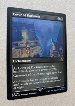 Cover of Darkness (0201) ETCHED FOIL - Assassins Creed (ACR) - NM/M - Image 2