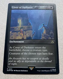 Cover of Darkness (0201) ETCHED FOIL - Assassins Creed (ACR) - NM/M - Image 3