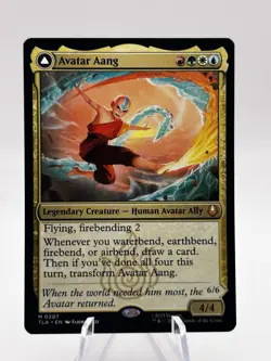 Avatar Aang / Aang, Master of Elements 0207 The Last Airbender TLA MTG NM - Image 1