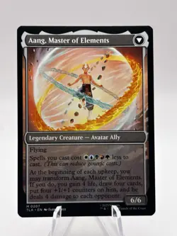 Avatar Aang / Aang, Master of Elements 0207 The Last Airbender TLA MTG NM - Image 2