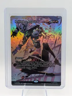 Magic The Gathering Marvel Spider-Man Relentless Assault #0025 Foil - Image 1
