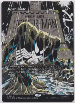 MTG Reanimate (Borderless) Marvel Universe Eternal-Legal Regular - Image 1