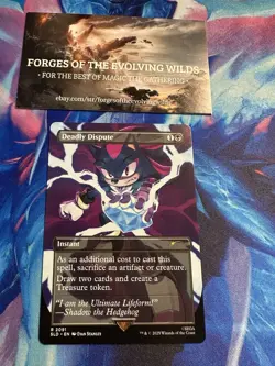 Deadly Dispute Sonic The Hedgehog Secret Lair - Image 1