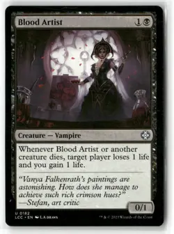Blood Artist Commander: the Lost Caverns of Ixalan Regular - Image 1