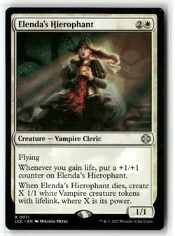 Elenda's Hierophant Commander: the Lost Caverns of Ixalan Regular - Image 1