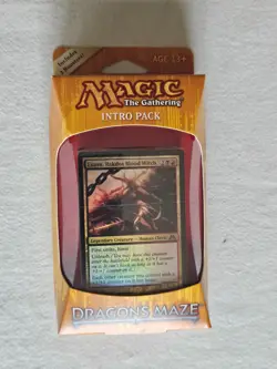 Magic: The Gathering Dragon's Maze Set Intro Pack Rakdos Revelry, Factory Sealed - Image 1