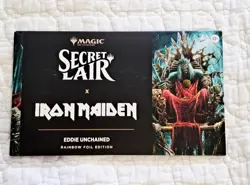 Secret Lair x Iron Maiden: Eddie Unchained - Rainbow Foil Edition NEW SEALED - Image 1