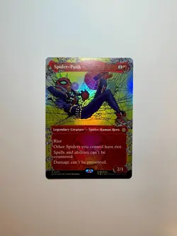 MTG Spider-Punk #0210 Borderless Rare - Marvel’s Spider-Man - NM - Image 1