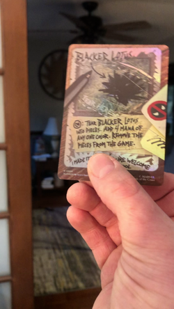 MTG Blacker Lotus - Foil, Secret Lair Drop Series, Near Mint, English - Image 2