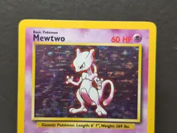 Mewtwo 10/102 Base Set Unlimited Holo Rare Pokemon TCG 1999 - Image 3