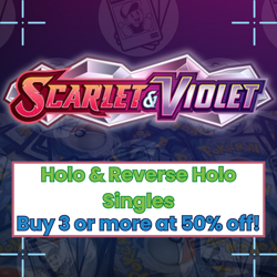 Pokemon TCG -Scarlet & Violet Holo and Reverse Holo Singles BUY 3 get 50% OFF! - Image 1