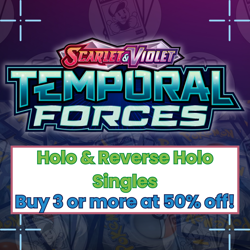 Pokemon TCG - TEMPORAL FORCES - Holo and Reverse Holo Singles BUY 3 get 50% OFF! - Image 1