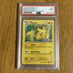 PSA 9 Pikachu Toys R Us Exclusive Holo Promo 26/83 Pokemon - Image 1