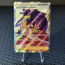 Iris's Fighting Spirit 180/159 Sv09: Journey Together Holo Pokemon TCG - Image 1