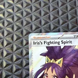 Iris's Fighting Spirit 180/159 Sv09: Journey Together Holo Pokemon TCG - Image 3