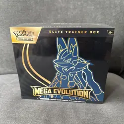 Pokemon TCG Mega Evolution Lucario Elite Trainer Box ETB - Brand New Sealed - Image 1