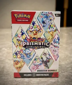 *NEW / FACTORY SEALED* Pokemon TCG S&V: Prismatic Evolutions Booster Bundle - Image 1