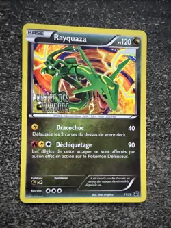 RAYQUAZA HOLO STAMP - POKEMON 11/20 COFFRE DES DRAGONS FR - Image 1
