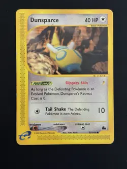 Dunsparce 2003 Pokemon Skyridge #53/144 Regular Common Lightly Played - Image 1