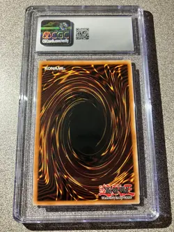 Yugioh Dark Magician Girl RA03-EN123 Platinum Secret Rare 1st Ed. CGC 8 - Image 3