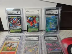 Lot Of 9 Graded Pokemon Cards,Japanese,English, Chinese - Image 2