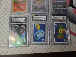 Lot Of 9 Graded Pokemon Cards,Japanese,English, Chinese - Image 4