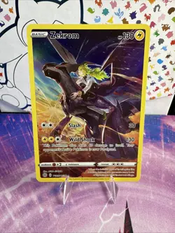 Pokemon English TCG Card Brilliant Stars Trainer Gallery Zekrom TG05/TG30 - Image 1