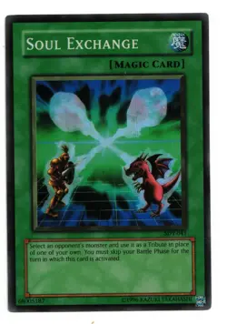 Yu-Gi-Oh Card: Soul Exchange SDY-041 Super Rare! EX - Image 1