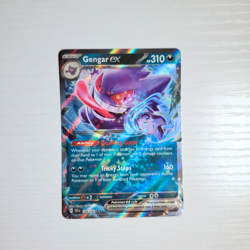 Gengar ex - 104/162 Temporal Forces Full Art Pokemon Card - NM/MINT - Image 1