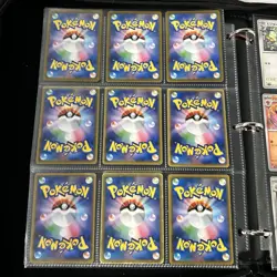 Pokemon Vintage Mixed Lot of Cards Holos Binder Page Magmar EX - Image 4