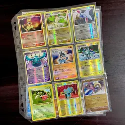 Pokemon Collection Mixed 🔥 Lot of Cards w/ Binder Pages - Image 1
