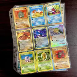 Pokemon Collection Mixed 🔥 Lot of Cards w/ Binder Pages - Image 1