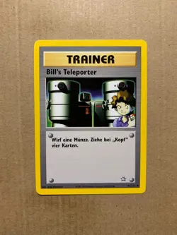 GERMAN Bill's Teleporter 91/111 Neo Genesis - Uncommon Pokemon Card - NM/Mint - Image 1