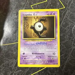 Pokemon Card Trading Card / Icognito E 67/75 Neo Discovery German - Image 1