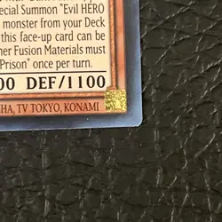 Evil HERO Dead-End Prison SUDA-EN002 Secret Rare 1st Ed NM Yugioh Card - Image 4
