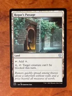 Rogue's Passage MTG Magic the Gathering Card LP Lightly Played C21 - Image 1