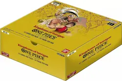 Box One Piece Card Game OP-04 Kingdoms of Intrigue ENG BANDAI CARD GAME - Image 2