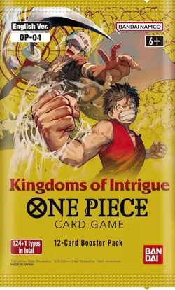 Box One Piece Card Game OP-04 Kingdoms of Intrigue ENG BANDAI CARD GAME - Image 3