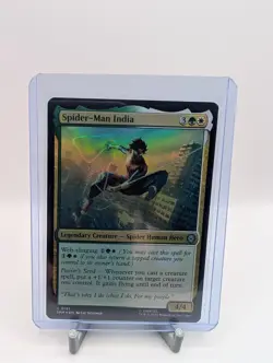 Spider-Man India - Magic the Gathering - Marvel's Spider-Man Foil - Image 1